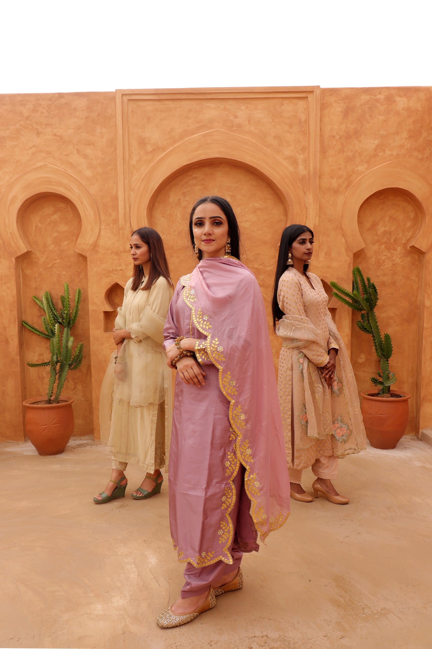 Intricately woven with cultural heritage, our 3 piece outfit from our latest festive collection