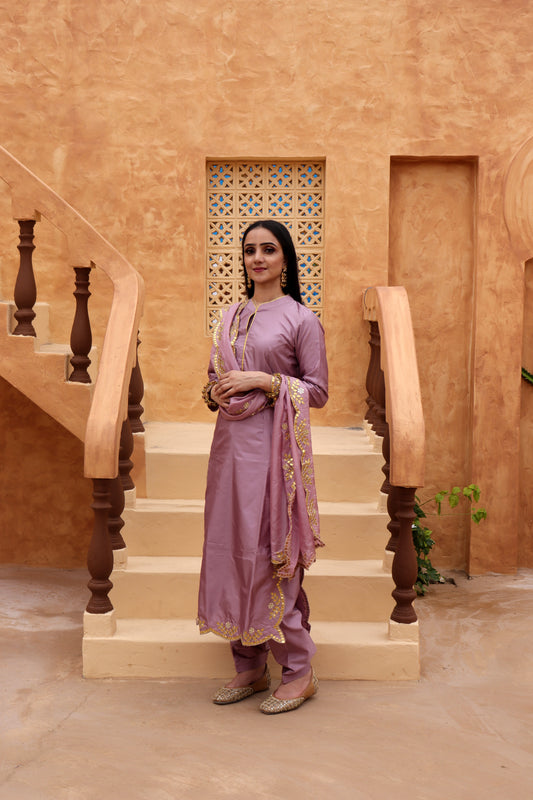 Intricately woven with cultural heritage, our outfits from our latest festive collection with pastel shades.