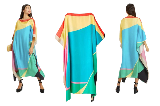 Satin Silk Kaftan For Women